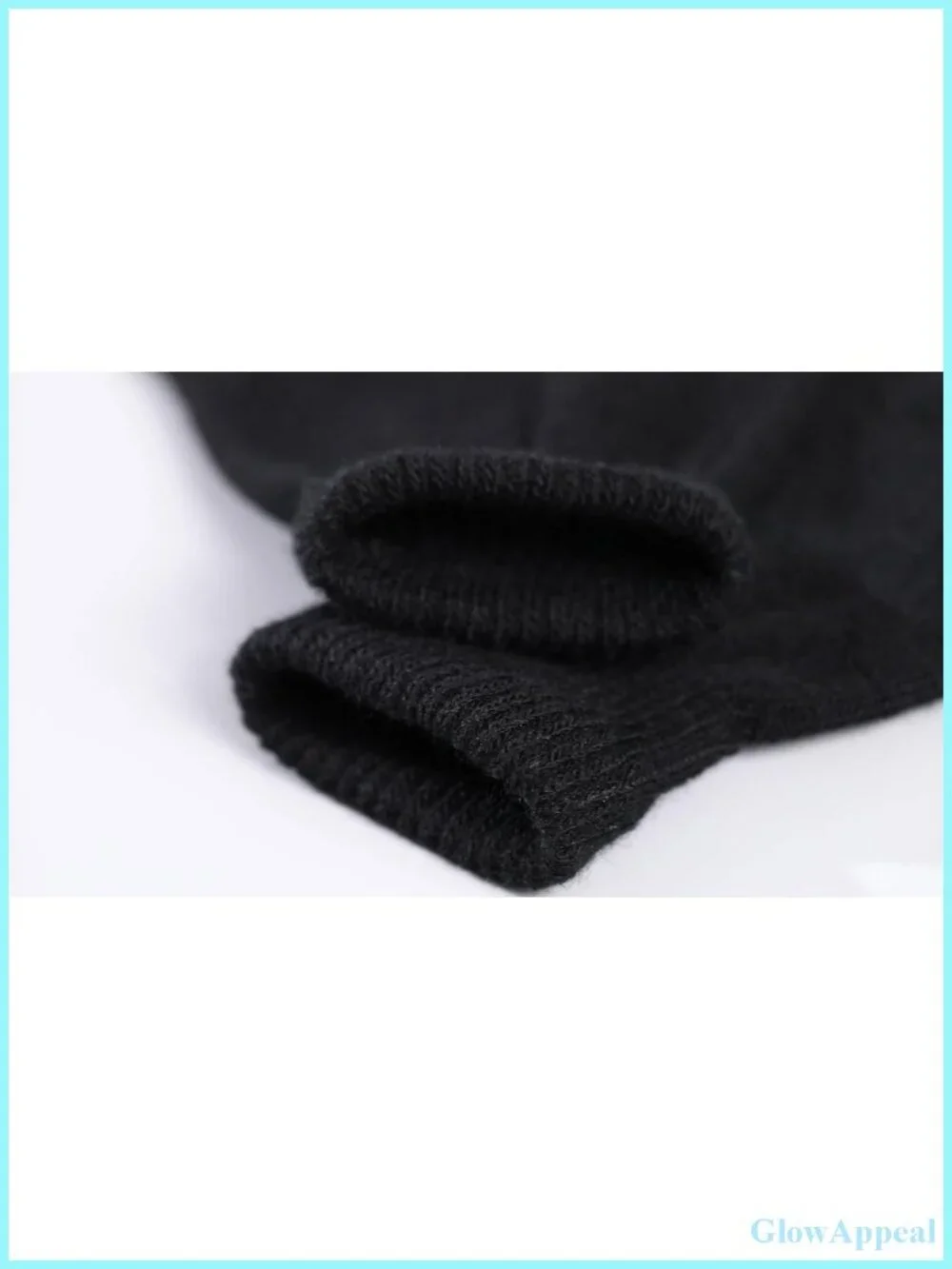 Unisex Knitted Fingerless Gloves Touchscreen Half-Finger Winter Warm Mittens 2